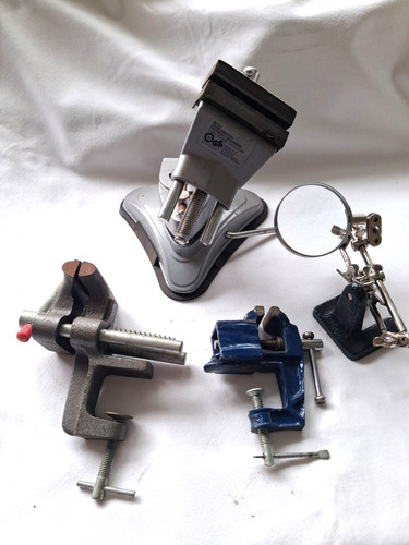 Clamp on vices - on,