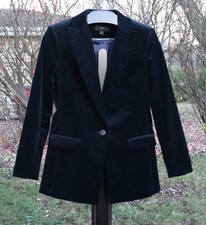 MINT! J.Crew Velvet One Button