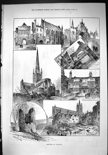 Old 1884 norwich - 1884,