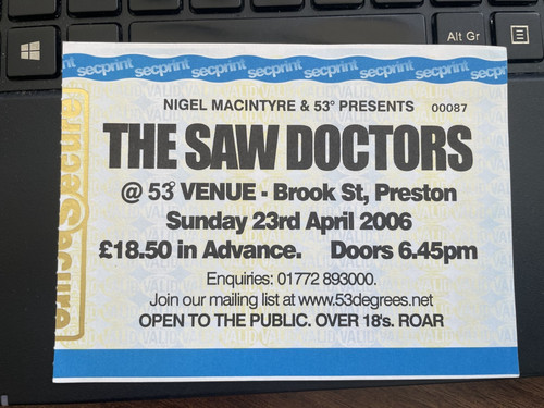 2006 the saw doctors - saw, brook