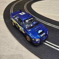 Scalextric Subaru Impreza WRX STI WRC No8 Light Up Headlights 1:32 Rally