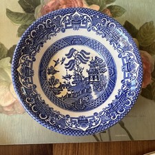 4 x Blue Willow pattern