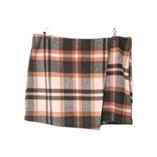 Next Plaid Wool Blend Mini