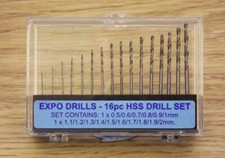 Expo Drills 11516 16Pc Hss