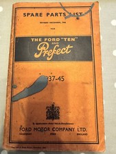 FORD PREFECT TEN AND PREFECT