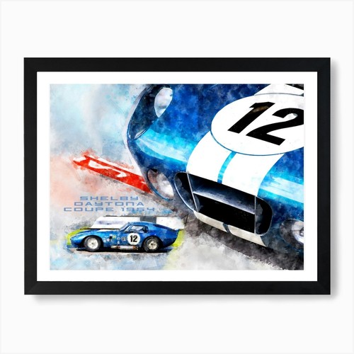 Shelby coupe art - art, print