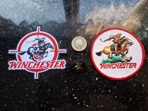 Winchester patchs and pin - winchester,