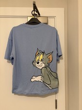 Men’s Pyjama Top Tom and Jerry Size M Cartoon Loungewear T-Shirt