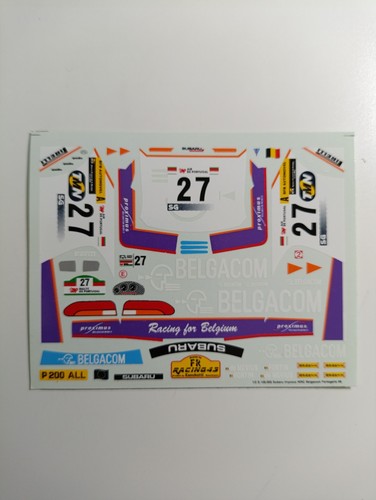 Decals subaru impreza - subaru, wrc