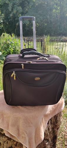 Black rolling laptop bag - laptop,