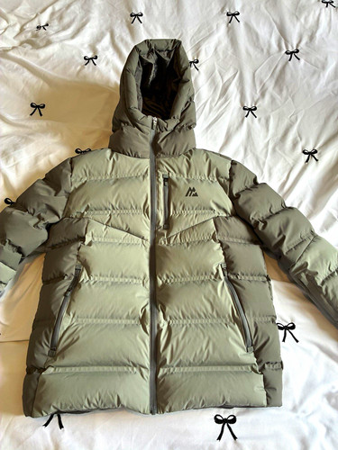 Montirex grey hooded puffer - grey,