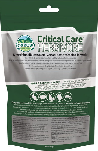 Oxbow critical care - care, herbivore