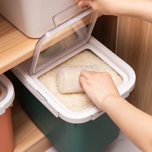 Rice storage container - rice,