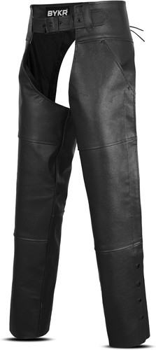 Bykr leather motorcycle chaps - bykr,