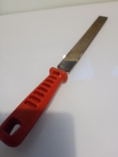 Retro  Hand file. Ps Stubs  England. Red Handle. 