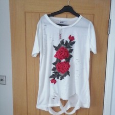 Ladies White Portobello Punk T