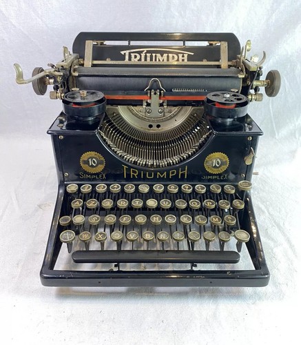 Triumph simplex typewriter - 10,