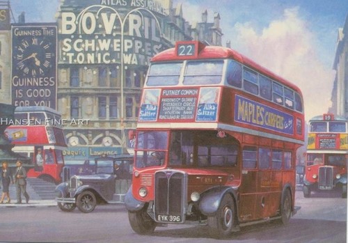 Aec regal london bus - aec, rt