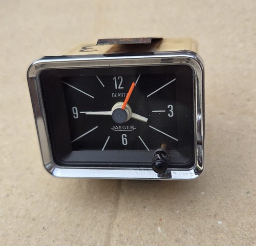 Jaeger 12v car dashboard clock - jaeger,
