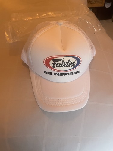 White fairtex muay thai cap - white,