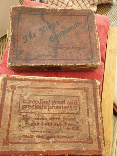 Boxes gods promises - of,