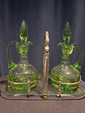 Antique Art Deco Uranium Glass