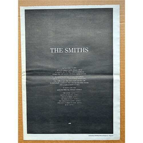 Smiths albums re issue - albums, re-issue