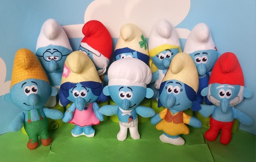 Mcdonald smurfs complete set - mcdonald's,