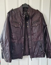 Aviatrix dark burgundy brown