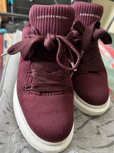 Alexander mcqueen maroon - mcqueen, size