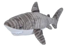 NEW WILD REPUBLIC CUDDLEKINS 54cm TIGER SHARK CUDDLY SOFT TOY TEDDY