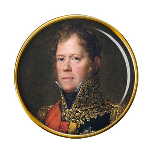 Marshal michel ney pin badge - ney,