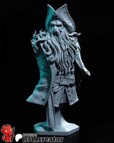 Davy jones pirate statue or - pirate,
