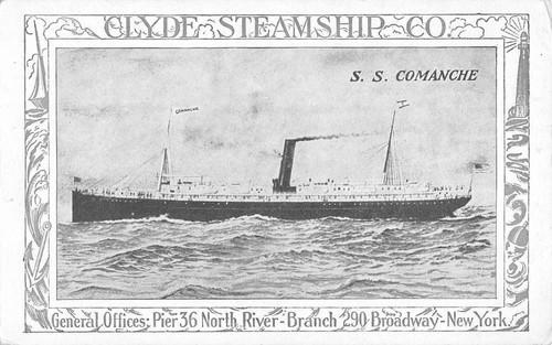 Comanche clyde steamship - ss,