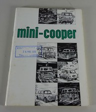 Owners Manual / Handbook BMC Austin Mini Cooper + Cooper s Mk. II Stand 1969