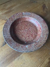 Red Antique Indian Bowl –