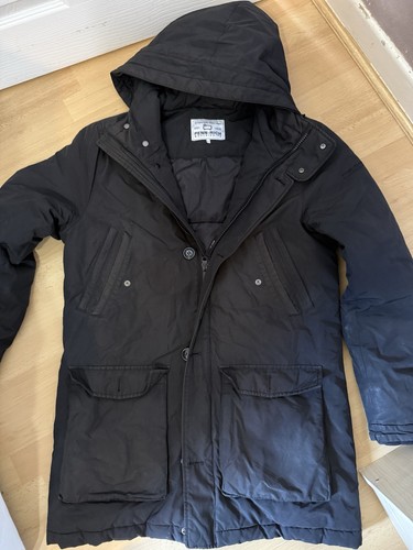 Woolrich black hooded - woolrich, parka