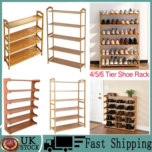 Tiers bamboo shoe - bamboo, rack