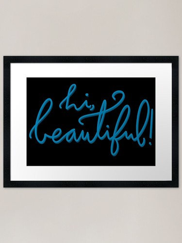Beautiful framed art - framed,