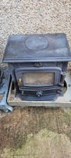 5kw Woodburner and Black granite Hearth 