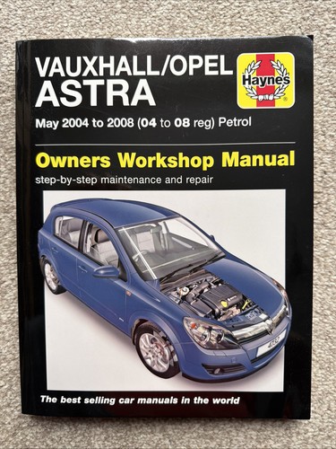 Vauxhall astra haynes manual - vauxhall,