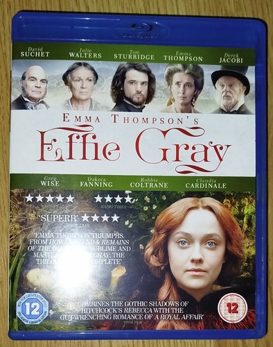 Effie gray blu ray - effie, (2015)