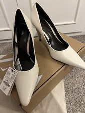 Zara Leather High Heel Shoes