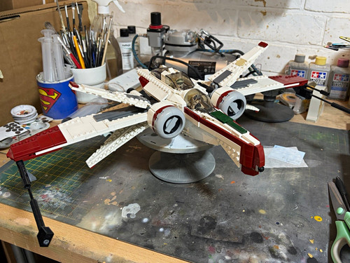 Lego star wars custom - star,
