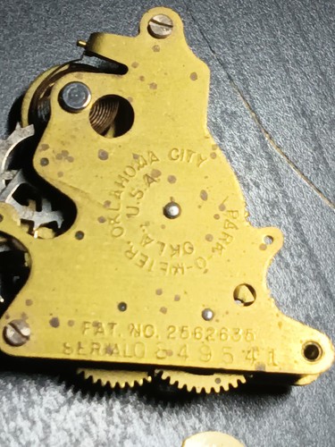 Genuine park meter clockwork - park-o-meter,