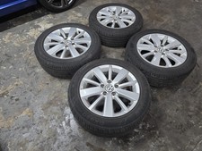 Genuine OEM VW Golf Match Mk5 Mk6 16" Alloy Wheels 6.5J ET50 205 55 R16 Caddy