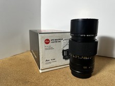 Leica Apo-Macro-Elmarit-R 100mm F/2.8 E60 with box +  removable Simmod EF Mount 