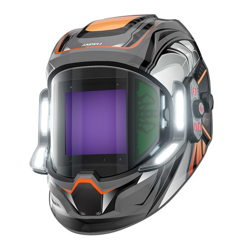 Welding helmet with led - helmet, 4