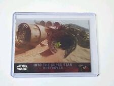 Topps Star Wars The Force Awakens 2015 Into The Super Star Destroyer Foil /250