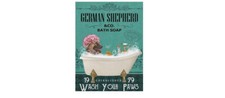 GERMAN SHEPHERD DOG BATH SOAP